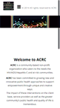 Mobile Screenshot of acrc.org